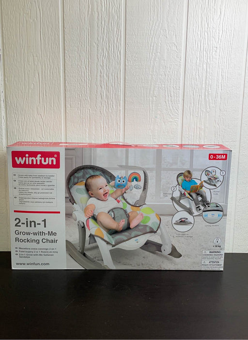 used Winfun 2 In 1 Grow with Me Rocking Chair