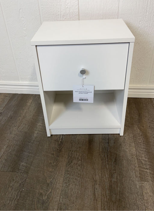 used Tvilum Portland 1 Drawer Nightstand