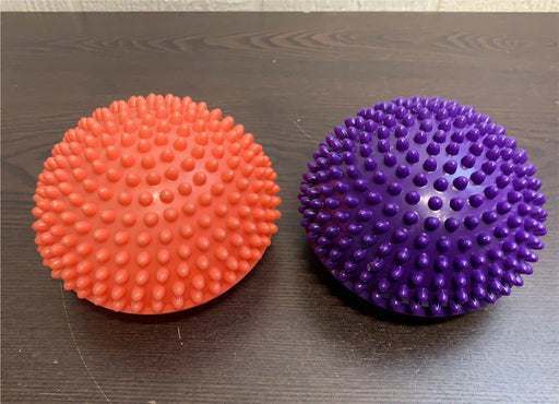 used FLM Fitneu Muscle Foot Full Body Exercise Tired Release Yoga Half-ball Massage Ball