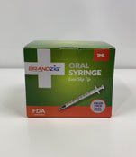 used Brandzig Oral Syringe, 1ml