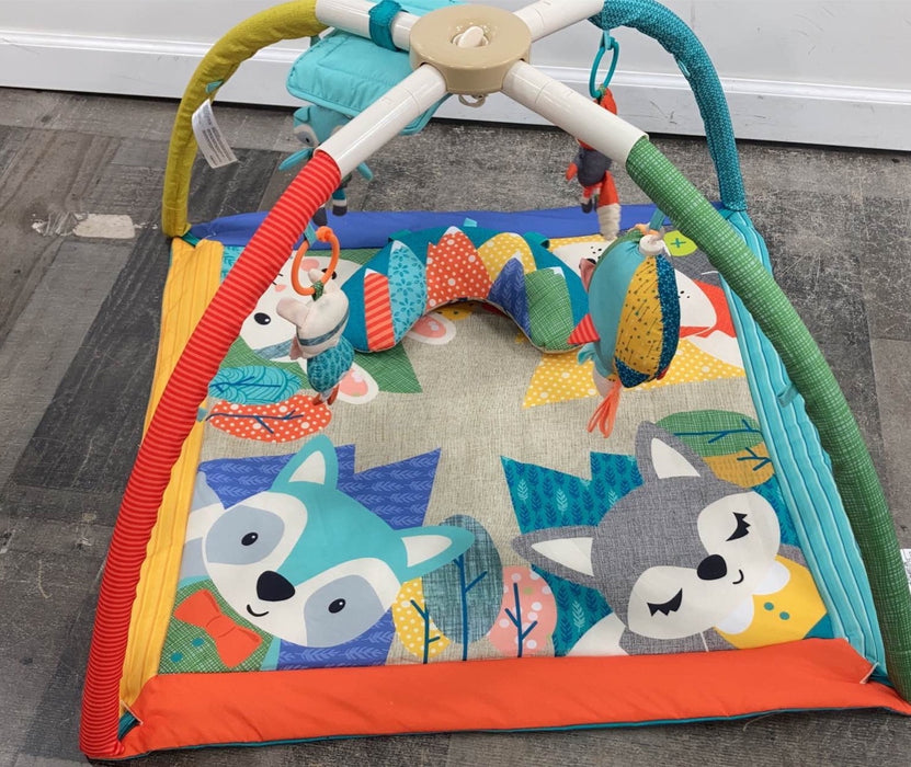 secondhand Infantino Go GaGa Deluxe Twist and Fold Baby Activity Tummy Time Gym