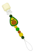 used LouLou Lollipop Pacifier Clip, Avocado