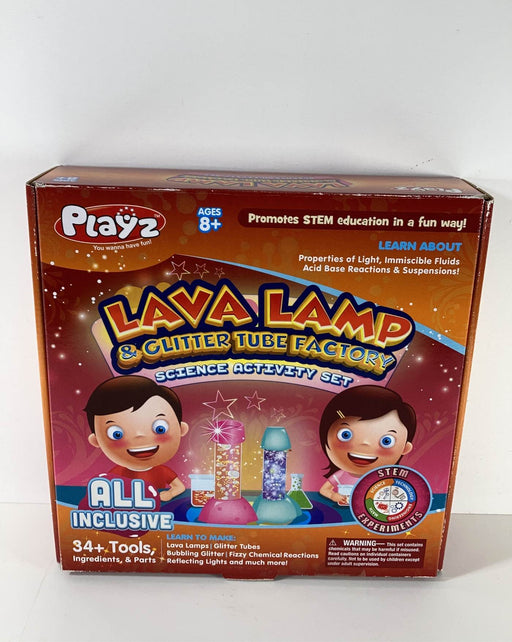 used Playz Lava Lamp & Glitter Tube Factory