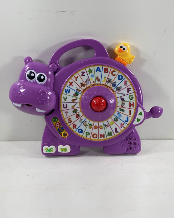 used VTech Spinning Lights Learning Hippo