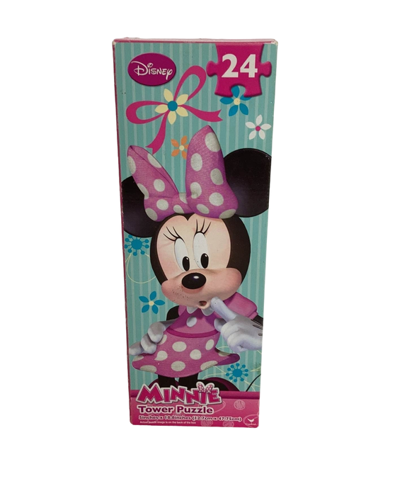 used Disney Junior Minnie Mouse Tower Puzzle
