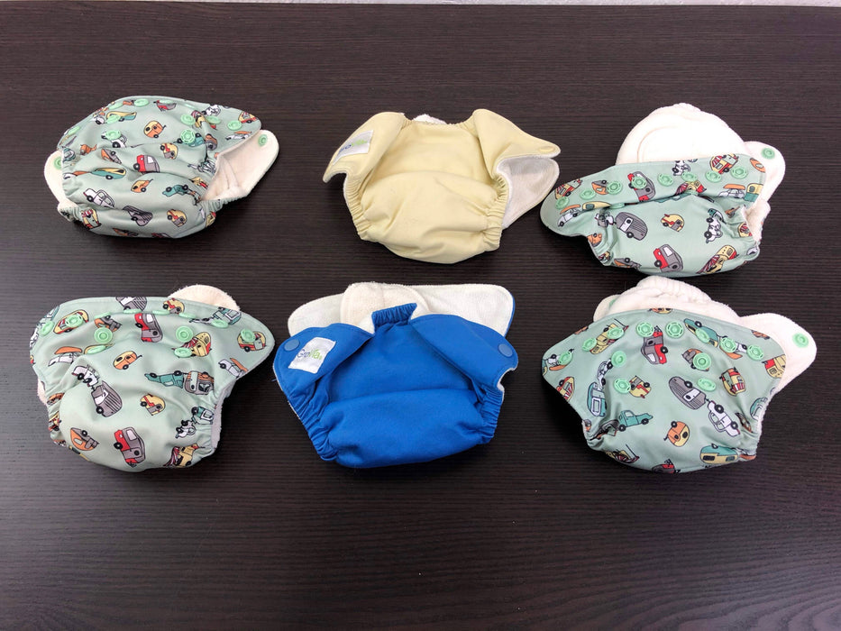 used BUNDLE GroVia Cloth Diapers, Premie/Newborn