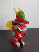 used Playskool Power Rangers Red Ranger & T-rex Zord