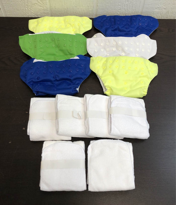 used BUNDLE bumGenius Diapers