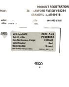 Shop Larktale Scoobi 5-in-1 Scooter, Barossa Red at GoodBuy Gear