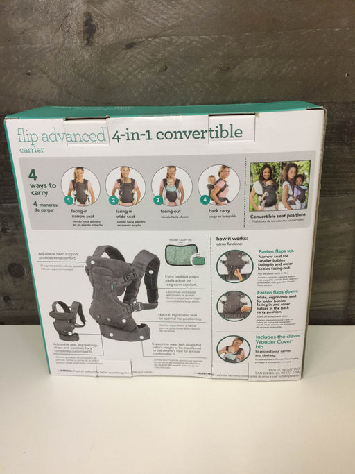 secondhand Infantino Flip Advanced 4-in-1 Convertible Carrier