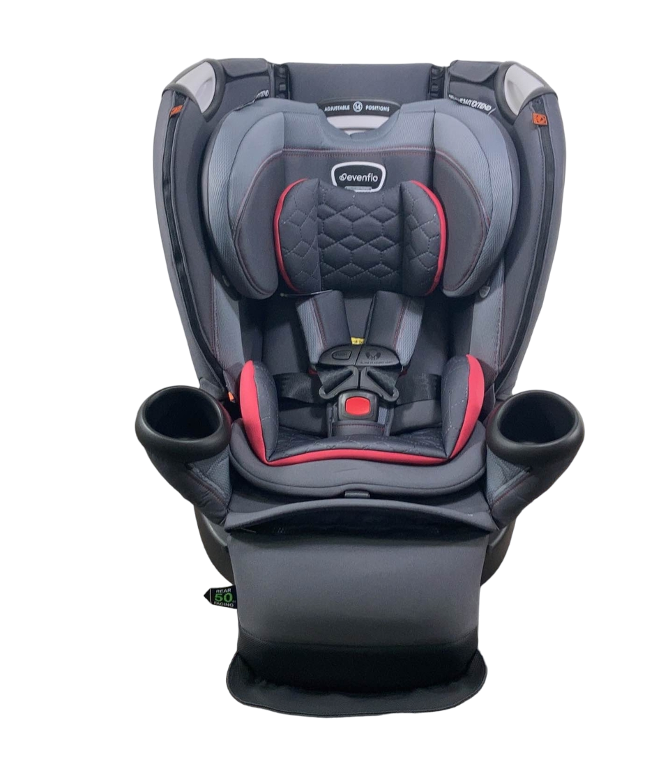 Evenflo Revolve 360 Extend Rotational Convertible Car Seat, 2023, Rowe Pink