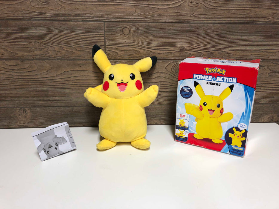 used Pokémon Pikachu Motion Activated Toy