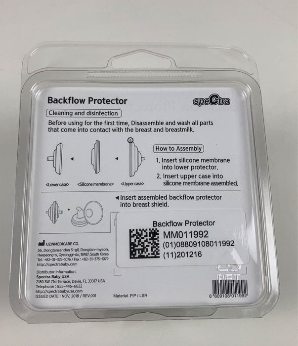 secondhand Spectra Baby Backflow Protector