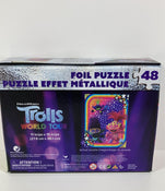 secondhand Spin Master Trolls World Tour 48 Piece Foil Puzzle