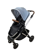 secondhand Mockingbird Single Stroller, 2023, Sky, Windowpane, Silver With Penny Leather