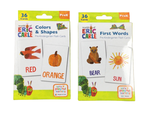 used BUNDLE Eric Carle Flash Cards