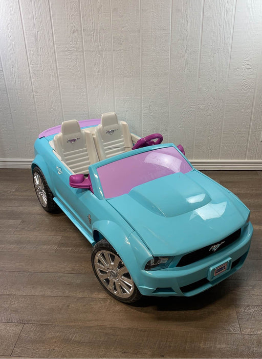 Power wheels mustang blue online