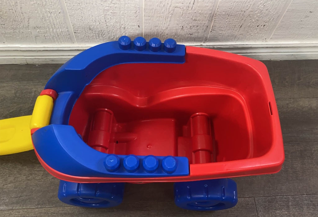 used Mega Bloks Pull 'n Play Wagon