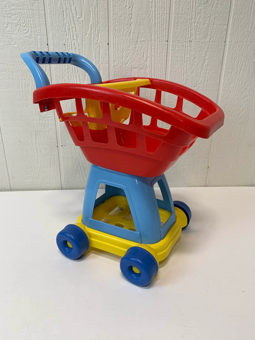 secondhand American Plastic Toys Kid’s Shopping Cart