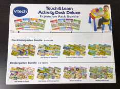 secondhand VTech Touch and Learn Activity Desk Expansion Pack