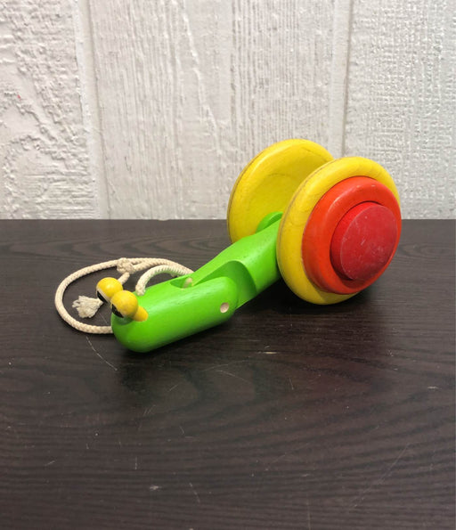 used Plan Toys Pull Along Snail