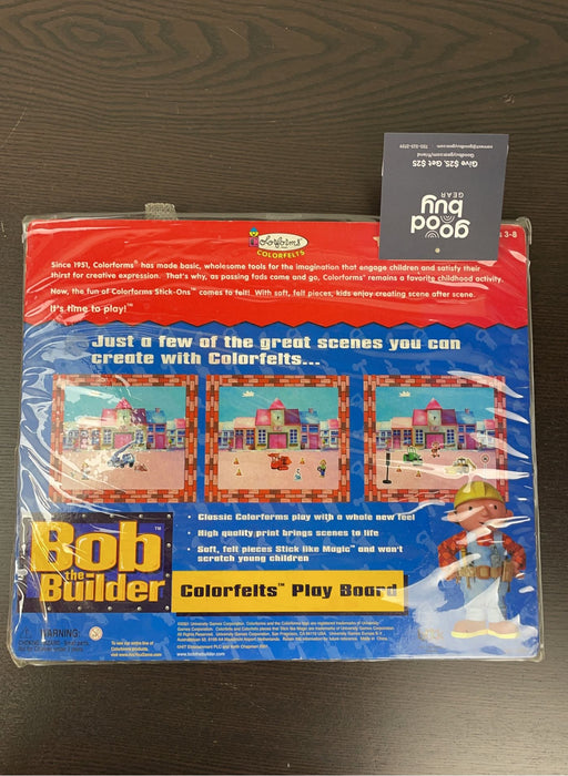 Shop Colorforms Colorfelts Play Board Bob The Builder at GoodBuy Gear