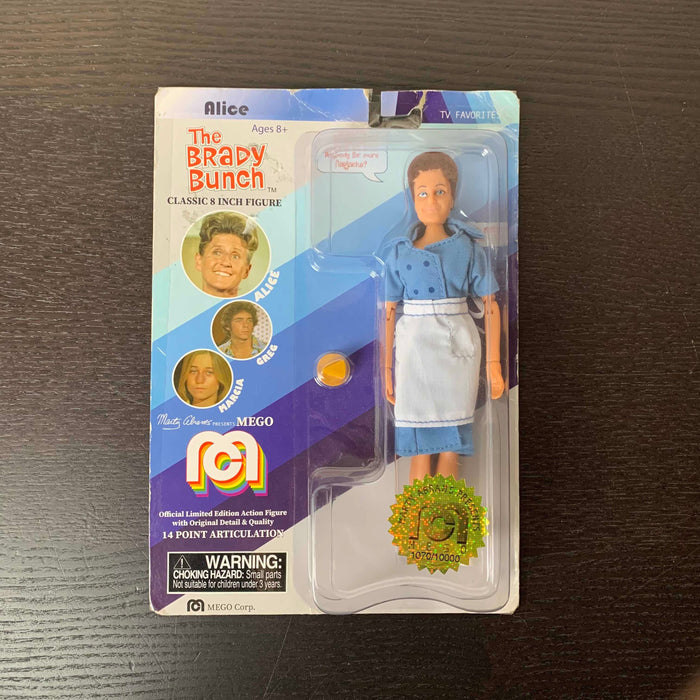 used Mego Corp Brady Bunch 8” Figure, Alice