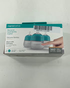 used Nanobébé Flexy Silicone Baby Bottle, 5oz, Teal