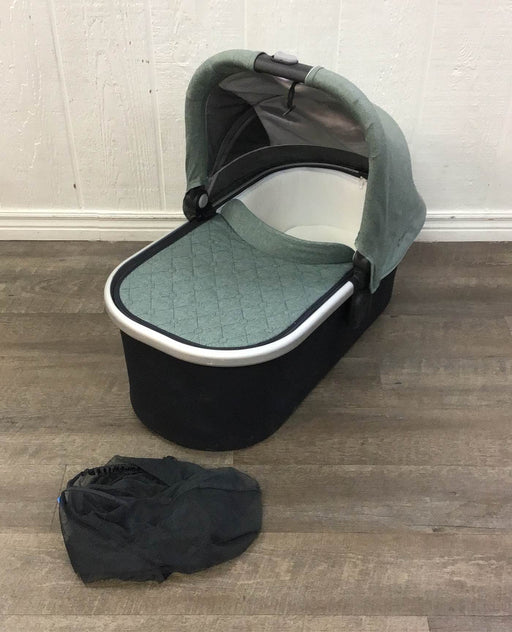 used UPPAbaby Bassinet, Emmett (Green Melange), 2019