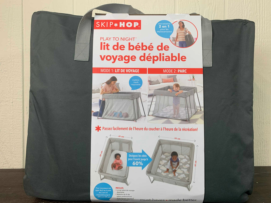 secondhand Skip Hop Play To Night Expanding Travel Crib