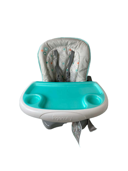 used Ingenuity SmartClean ChairMate Chair Top High Chair, Peacock