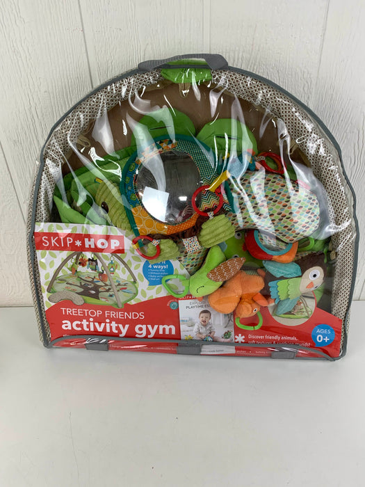 used Skip Hop Activity Gym/ Playmat, Treetop Friends