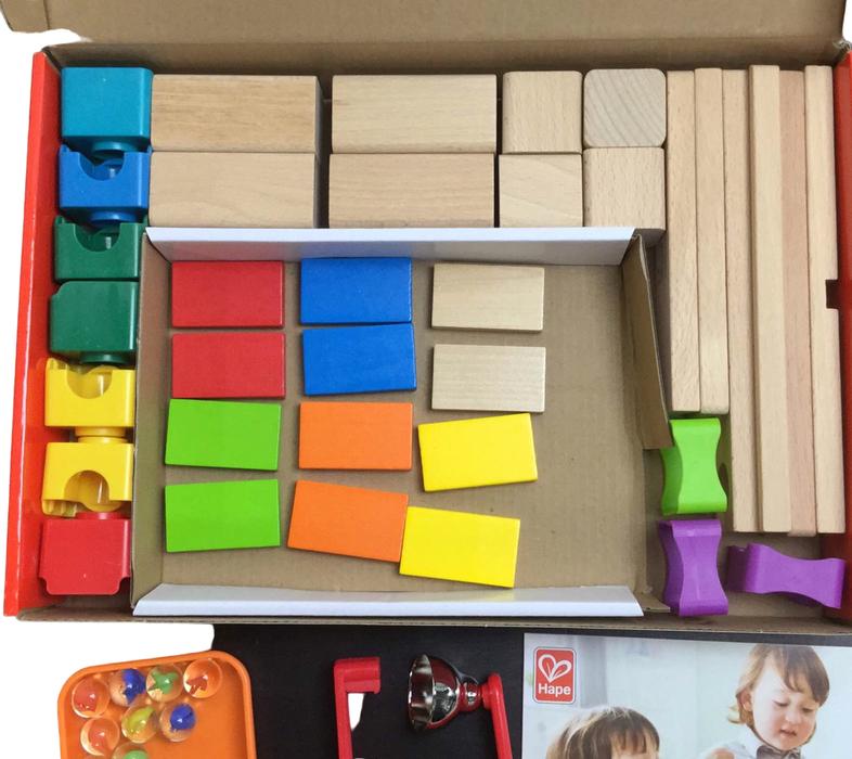 secondhand Hape Crazy Rollers Stack Track