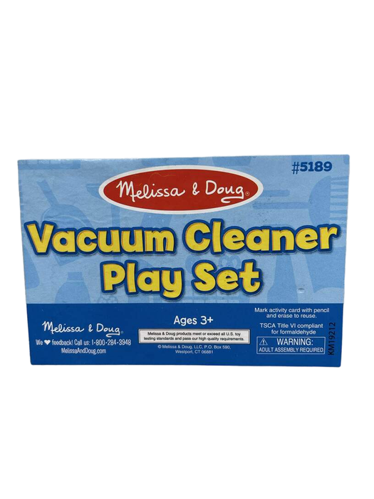 Melissa & Doug Wooden Vacuum Cleaner Play Set