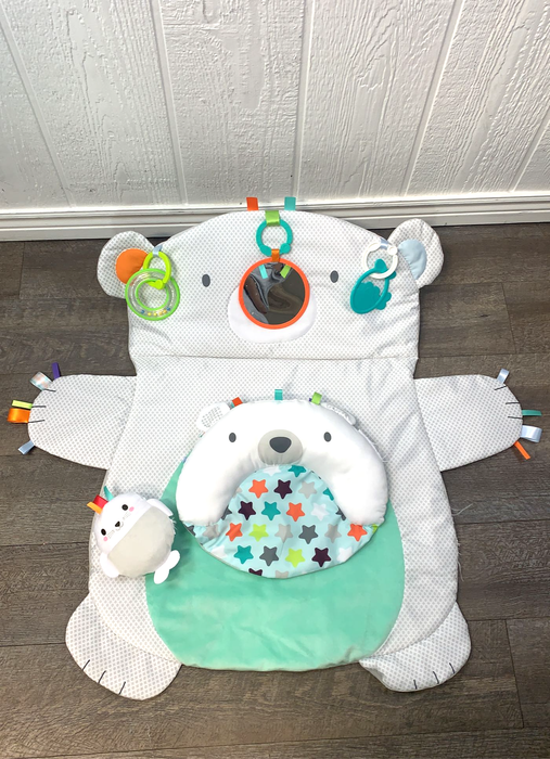 used Bright Starts Tummy Time Prop & Play Mat, Bear