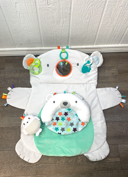 used Bright Starts Tummy Time Prop & Play Mat, Bear