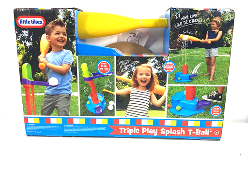 secondhand Little Tikes 3-in-1 Triple Splash T-Ball Set