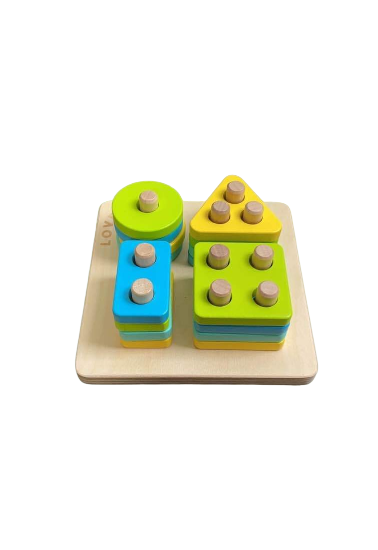 Lovevery Sort and Stack Peg Puzzle — GoodBuy Gear