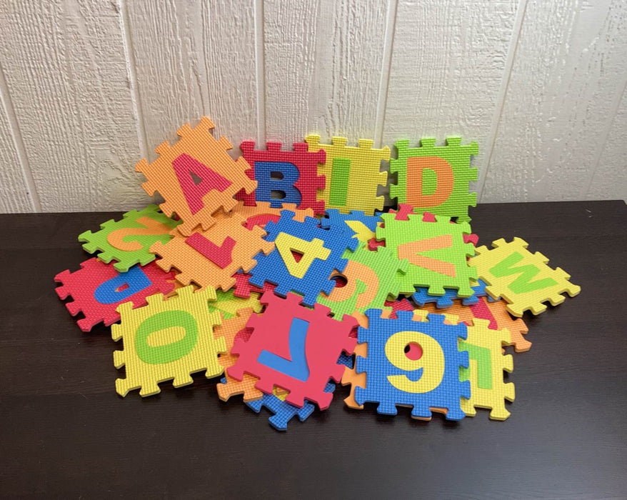 used Foam Alphabet Puzzle