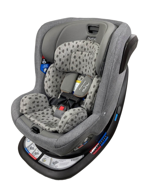 used Nuna Revv Rotating Convertible Car Seat, 2022, Brushstroke Dot