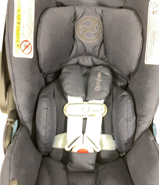 Cybex Cloud Q Infant Car Seat with SensorSafe, Midnight Blue, 2022