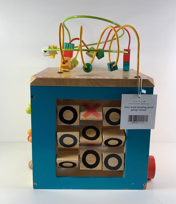 used Battat Wooden Activity Cube