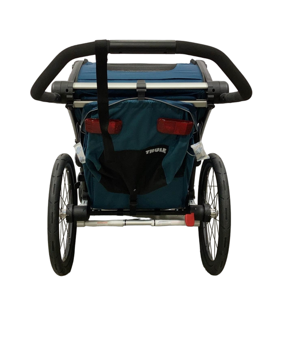 Thule Chariot Cross Bike Trailer Stroller 1 Seat, Majolica Blue, 2021