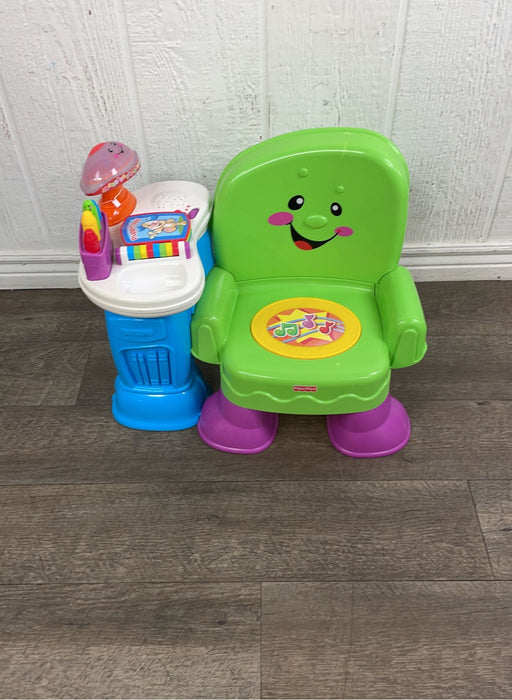 used Fisher Price Laugh & Learn Song & Story Learning Chair