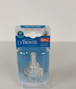 Shop Dr. Brown's Baby Bottle Nipples 2-Pack, Level 1 (0m+, Slow Flow) at GoodBuy Gear