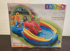 used Intex Rainbow Play Center