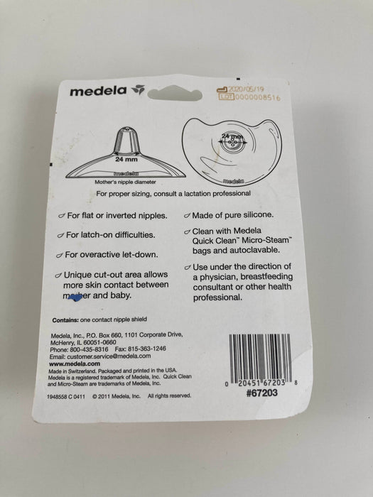 secondhand Medela Contact Nipple Shields