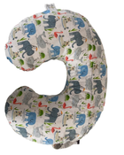 secondhand Boppy Nursing and Infant Support Luxe Pillow, Peaceful Jungle