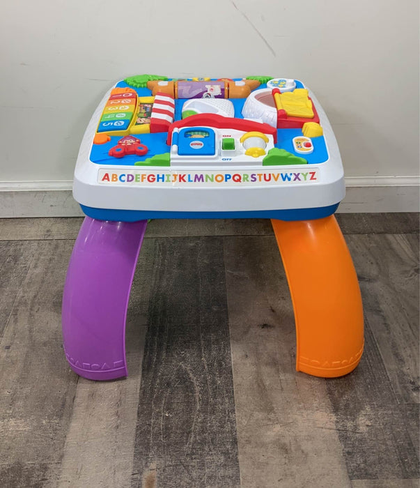 secondhand Fisher Price Laugh & Learn Learning Table, Around The Town