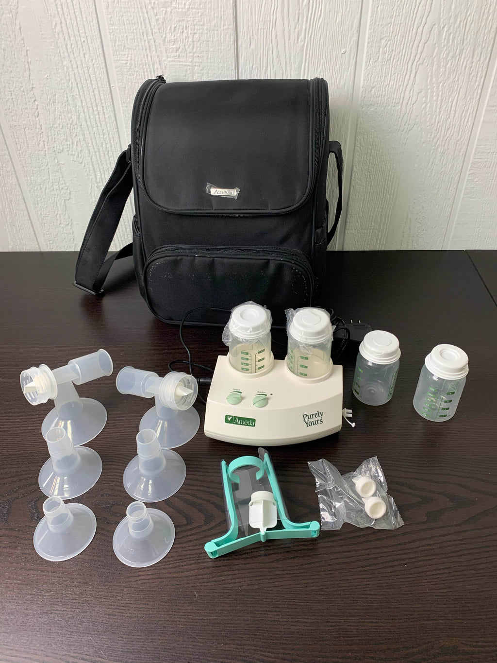 Ameda Purely Yours Breast Pump With Carry Bag